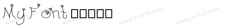 My Font 1字体转换